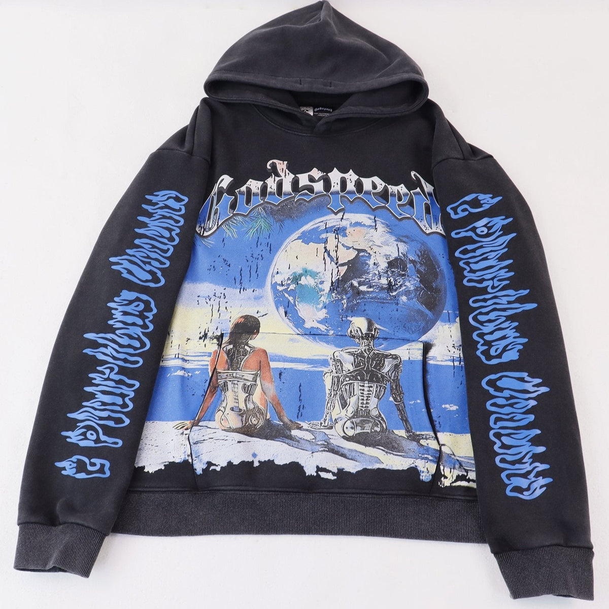Godspeed Earth Tech Graphic Hoodie — front